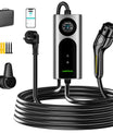 NOEIFEVO CY01 Typ 2 nabíjecí kabel Schuko 220V, 3,7kW mobilní Wallbox s APP, 6-16A 1fázový nabíjecí kabel pro všechny EV (IEC 62196-2) & PHEV