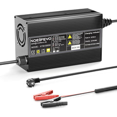 Noeifevo 29.2V 15A LiFePO4 Caricabatteria per 24V 25.6V LiFePO4 Batteria