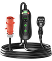 Noeifevo Type2 EV nabíjací kábel, 11KW 16A CEE 5m/10m/15m  mobilná nabíjačka EV, DC6mA RCD ochrana
