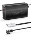 NOEIFEVO 72V 1A-20A Strøm Justerbart Batterioplader til Blysyre Batterier, AGM, Gel, Golfvogn Batterioplader, LED-Display