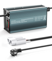 NOEIFEVO 87.6V 8A Lithium-LiFePO4-batterilader til 76.8V 24S LiFePO4-batteri, LCD-display, justerbar strøm, oplader til golfbiler, trollingmotorer, både og campingvogne