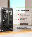 NOEIFEVO 29.4V 2A Lithium-Ladegerät für 7S 25.9V Li-Ion Lipo-Batterien, mit LCD-Anzeige, Kühlventilator, automatischer Abschaltung