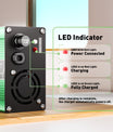 NOEIFEVO 12,6V 10A Carregador de Lítio para Baterias Li-Ion Lipo 3S 11,1V, Ventilador de Resfriamento, Desligamento Automático (VERDE)