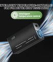 NOEIFEVO 60V 2A-20A Ström Justerbart Batteriladdare för Bly-Syra-Batterier, AGM, Gel, Golfvagns-Batteriladdare, LED-Display