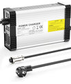 NOEIFEVO 54.6V 8A Lithium-Batterilader til 13S 48V 48.1V Lithiumbatteri, med køleventilator, automatisk afbrydelse.