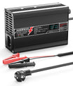 NOEIFEVO 29.4V 2A Lithium-nabíječka pro 7S 25.9V Li-Ion Lipo-baterie, s LCD displejem, chladicím ventilátorem, automatickým vypnutím