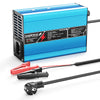 NOEIFEVO 60V 4A olověný akumulátorový nabíječ pro baterie 69 V-73,5V, automatické vypnutí, hliníkový kryt, s chladicím ventilátorem