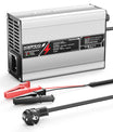 NOEIFEVO 29.4V  2A 3A 4A 5A Caricabatterie al litio per batterie 7S 25.9V Li-Ion Lipo, Ventola di raffreddamento, spegnimento automatico.