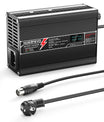 NOEIFEVO 58.4V 3A LiFePO4 Batterie-Ladegerät für 16S 48V 51.2V LiFePO4 Batterie, mit LCD-Anzeige, Kühlventilator, automatischer Abschaltung