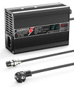 NOEIFEVO 29.4V 2A Lithium-nabíječka pro 7S 25.9V Li-Ion Lipo-baterie, s LCD displejem, chladicím ventilátorem, automatickým vypnutím