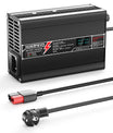 NOEIFEVO 58.8V 3A מטען ליתיום עבור סוללות Li-Ion Lipo 14S 51.8V, מאוורר קירור, כיבוי אוטומטי (שחור)