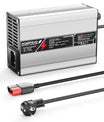 NOEIFEVO 29.4V 2A 3A 4A 5A Cargador de Litio para baterías Li-Ion Lipo 7S 25.9V, con ventilador de refrigeración, apagado automático.