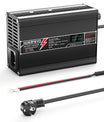 מטען ליתיום NOEIFEVO 25.2V 3A עבור סוללות 6S 22.2V Li-Ion Lipo, עם תצוגת LCD, מאוורר קירור, כיבוי אוטומטי