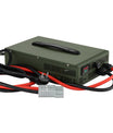 NOEIFEVO 12V 10A-100A Lithium LiFePO4 batterijlader, laadspanning 14,6V, LCD-scherm, stroom instelbaar, ventilator