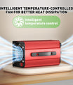 NOEIFEVO 67.2V 25A Lithium-batterioplader til 59.2V (60V) 16S Lithium-Li-ion-Lipo-batteri, LCD-display, justerbar strøm, oplader til el-cykel, scooter, elektrisk motorcykel