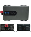 Inversor de 12V 24V 48V 60V 72V 96V a 230V, convertidor de voltaje de 5000W a 12000W, inversor de onda sinusoidal pura con pantalla LCD de voltaje