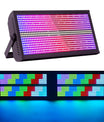 200W LED RGBW 48+8-Segment-Stroboskoplichter DMX512 Wash Bühnenlicht Uplight DJ-Lichter für Partys, Discos, Hochzeiten, Bars und KTVs
