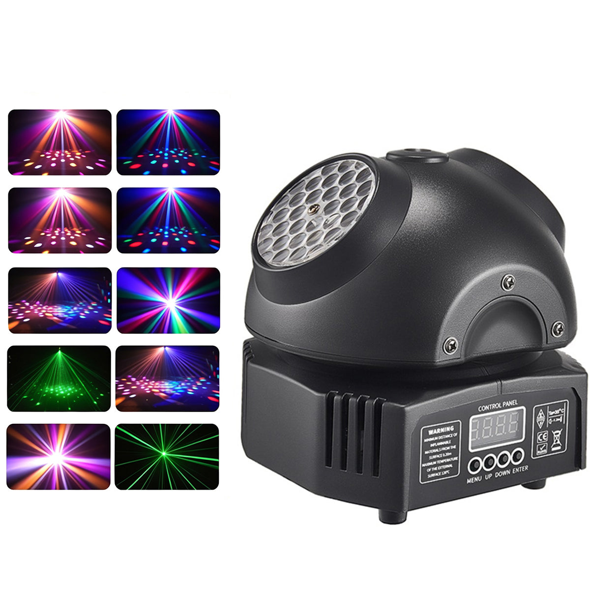 36W mini światło dyskotekowe, RGBW LED oświetlenie imprezowe, podwójny reflektor z ruchomą głową, sprzęt DJ DMX512, stroboskopowy efekt sceniczny do klubu nocnego, baru i show