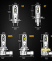 NOEIFEVO H7 H11 H4 9005 9006 Autovalosarja, 60W 16000LM Ajovalot, 6500K Valkoinen 12V Kaukovalo ja Lähivalo