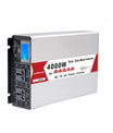 12V 24V 48V 60V 72V 96V til 220V ren sinus inverter, 4000W 8000W solcelle inverter med USB display konverter