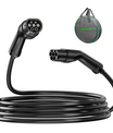 Noeifevo Tipo 2 Cable de carga para EV Coches eléctricos, 22KW 32A/11KW 16A/7KW 32A Cable de carga rápida de energía