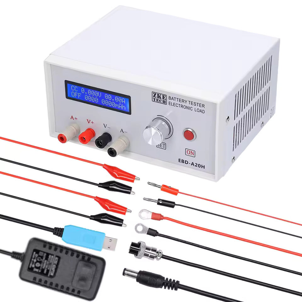 NOEIFEVO EBD-A20H Akkutesteri 0–30 V 0,01–20 A 200 W Monitoiminen lataus- ja purkulaite, DE tukee PC:n online-ohjelmiston ohjausta