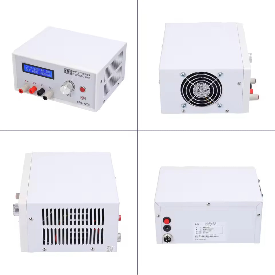 NOEIFEVO EBD-A20H Akkutesteri 0–30 V 0,01–20 A 200 W Monitoiminen lataus- ja purkulaite, DE tukee PC:n online-ohjelmiston ohjausta
