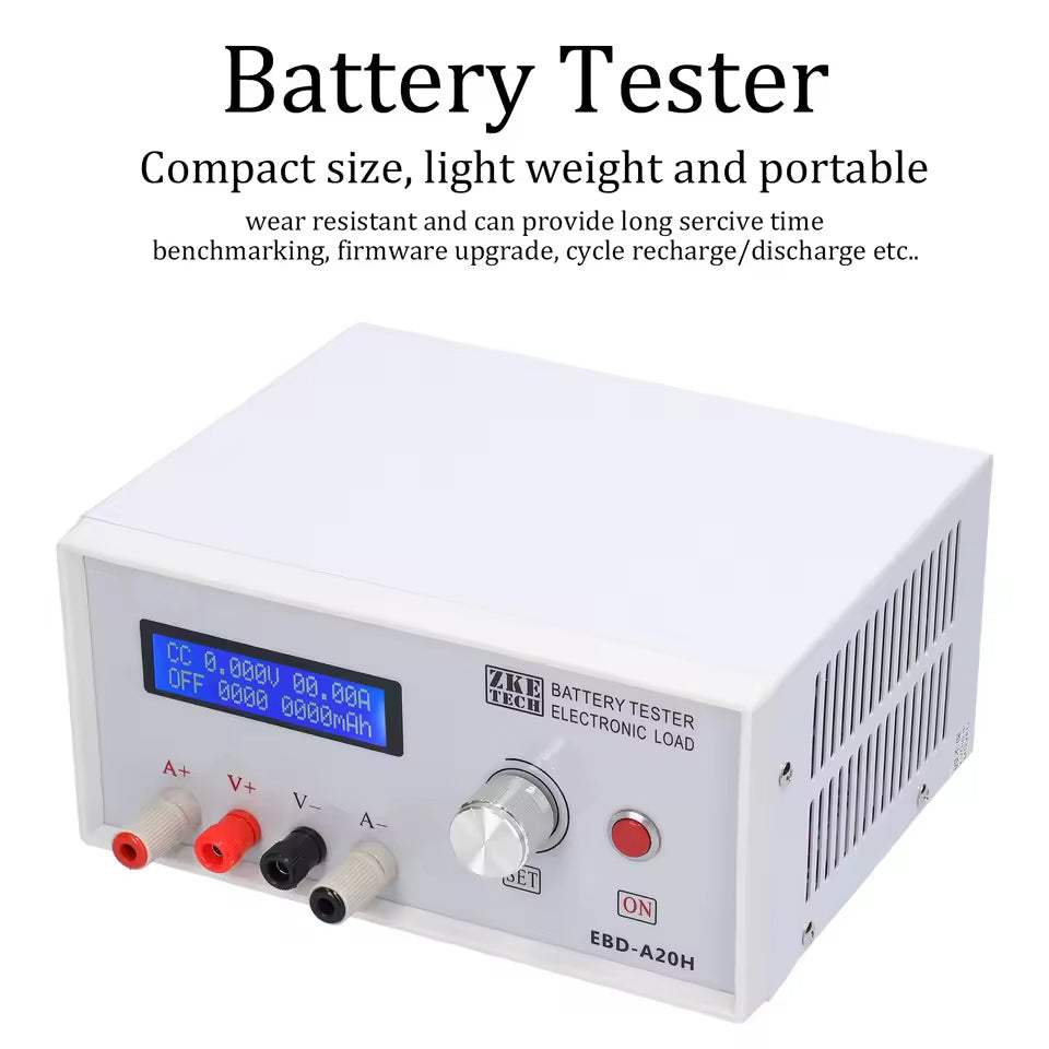 NOEIFEVO EBD-A20H Akkutesteri 0–30 V 0,01–20 A 200 W Monitoiminen lataus- ja purkulaite, DE tukee PC:n online-ohjelmiston ohjausta
