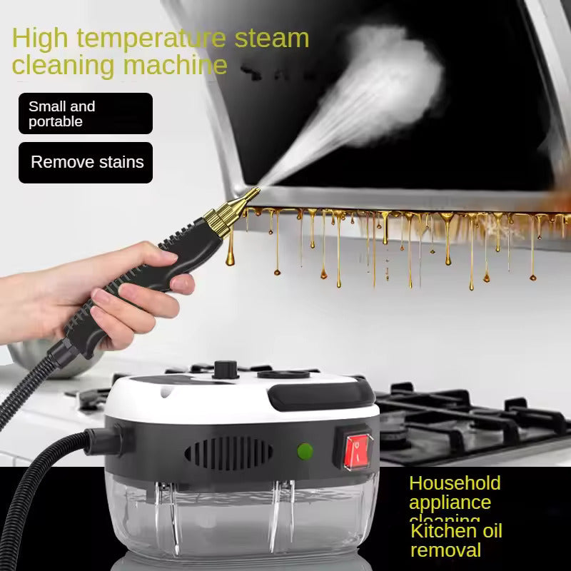 2500W Dampvasker, høytemperatur sprayvaskemaskin for avtrekksvifter, kjøkkenklimaanlegg, bilvask og husholdningsapparater