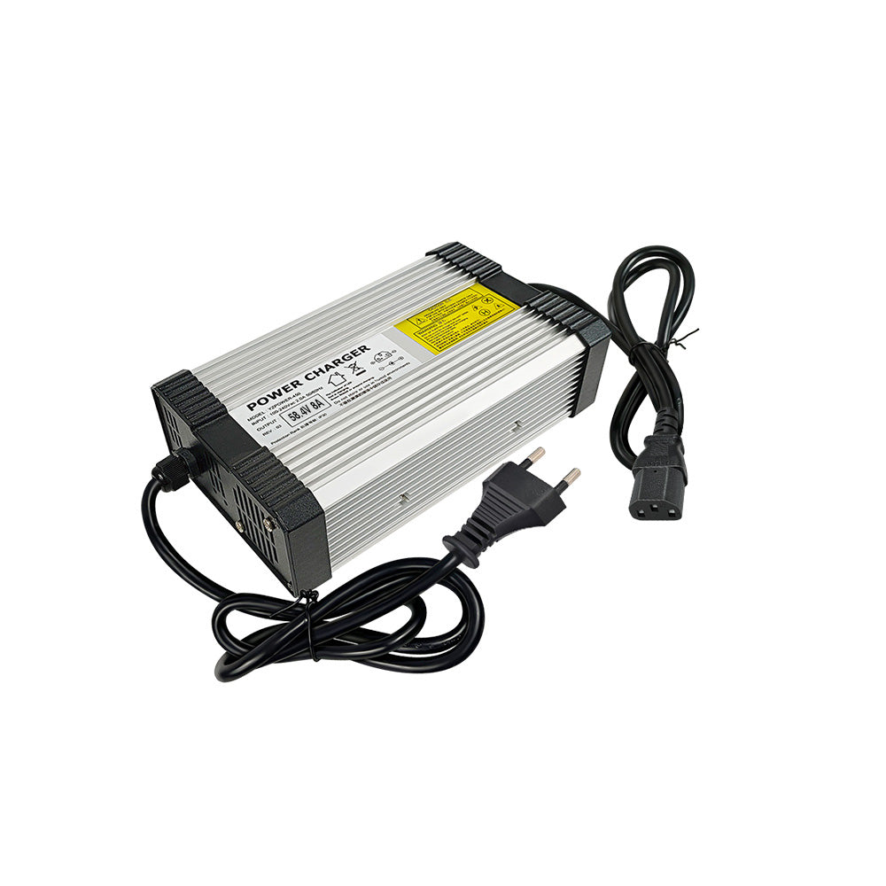 NOEIFEVO 58.4V 8A Lifepo4 batteriladdare för 16S 48V(51.2V) Lifepo4 batteripaket