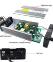 NOEIFEVO 58.4V 8A Lifepo4 Akku-Ladegerät für 16S 48V(51.2V) Lifepo4 Akku-Pack