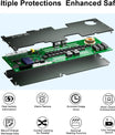 BMS 8S-16S 24V-48V 100A/150A Heimenergiespeicher BMS 1A/2A Aktive Balance Integriertes Bluetooth mit RS485 CAN für Solarsystem