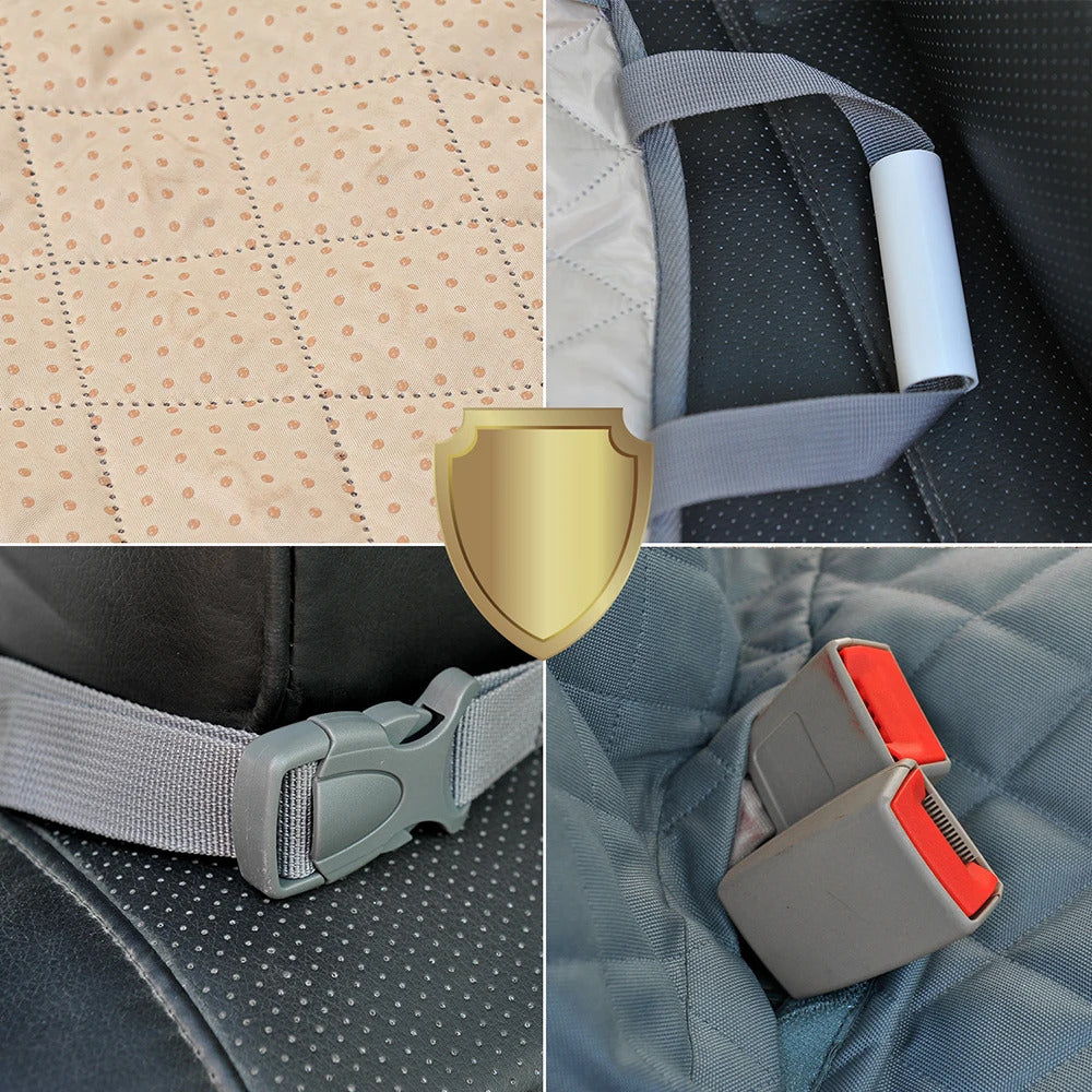 NOEIFEVO CA01 Protector del asiento trasero del coche para mascotas, alfombrilla impermeable para el asiento trasero del coche para todos los vehículos