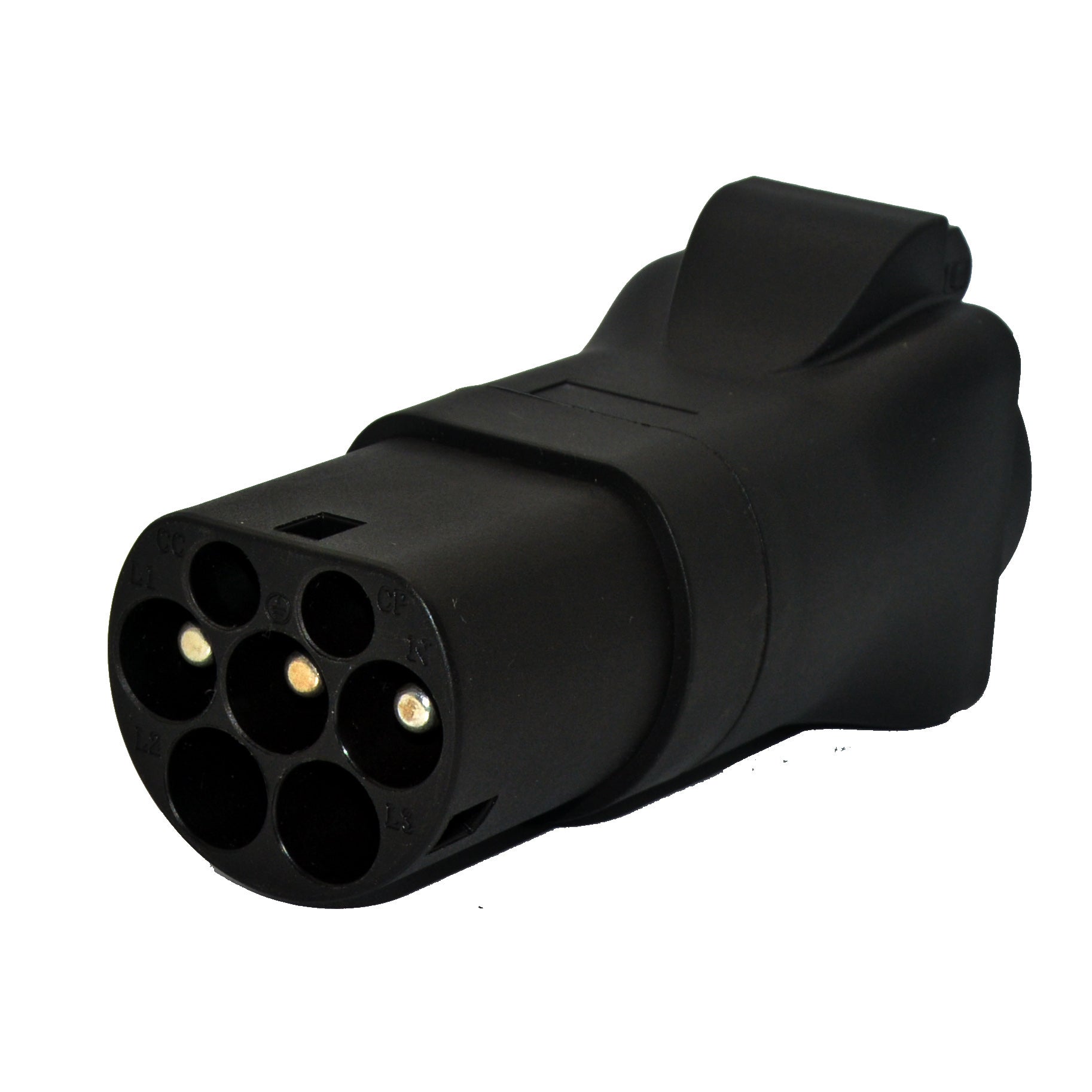 Noeifevo C2 Type2 Stekker naar Schuko Socket Adapter, 16A 1 Fase EV Adapter om stroom te krijgen van EV laadstation