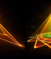 2W helfärgs-phantomlaserljus, professionell scenbelysning, lämplig för KTV, barer, nattklubbar och scenframträdanden