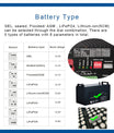 NOEIFEVO 12V 30A DC naar DC slimme oplader met booster, ondersteuning voor Bluetooth-app, voor LiFePO4-batterij, lithiumbatterij, loodzuur AGM