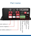 NOEIFEVO 12V 30A DC til DC Smart Oplader med Booster, Support Bluetooth App, til LiFePO4 Batteri, Lithium Batteri, Bly AGM