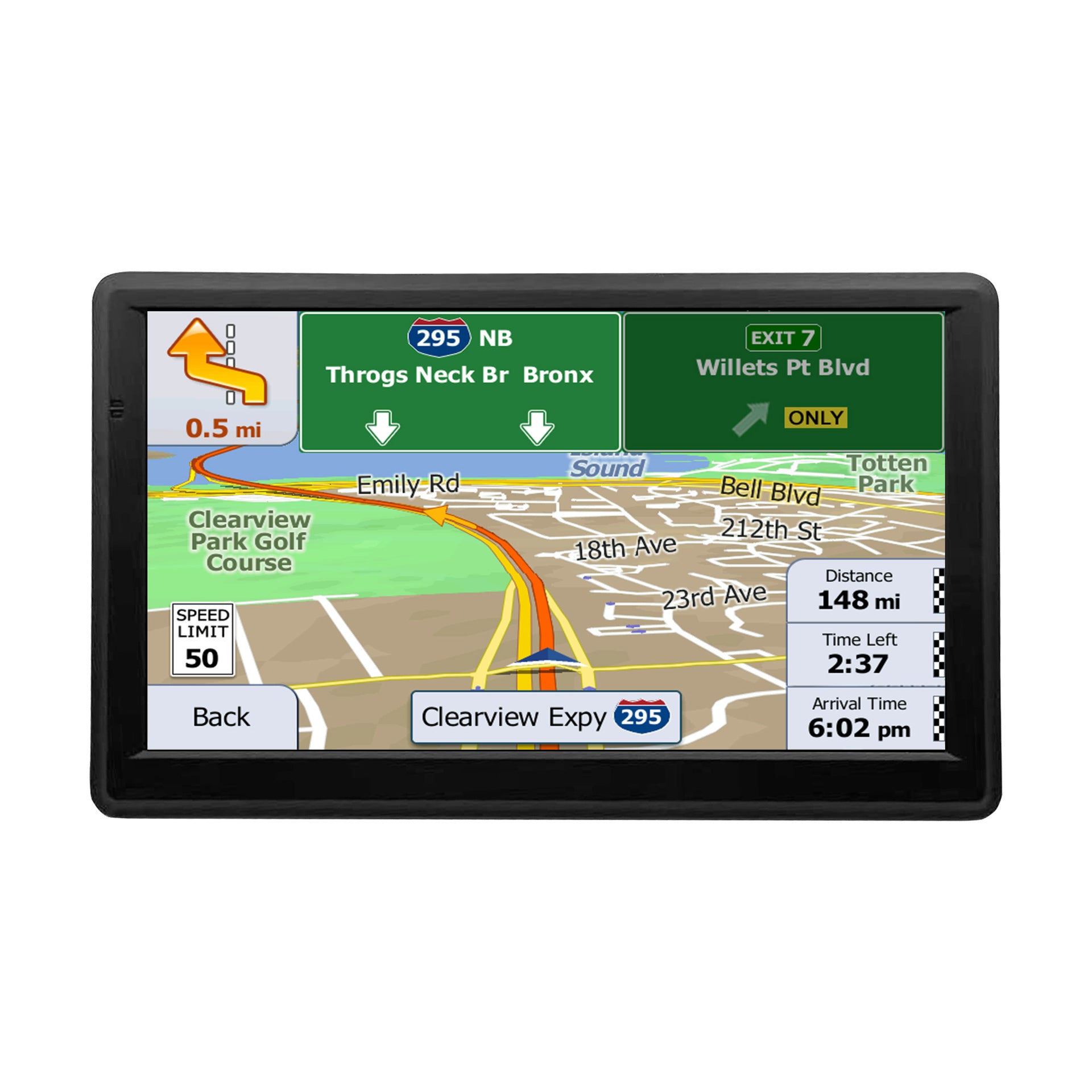 NOEIFEVO X20 ניווט GPS, מסך מגע בגודל 7 אינץ' עם מפות אירופה, 8GB 256MB, רב-לשוני, תמיכה ב-FM, עבור רכבים/מסחריות/משאיו